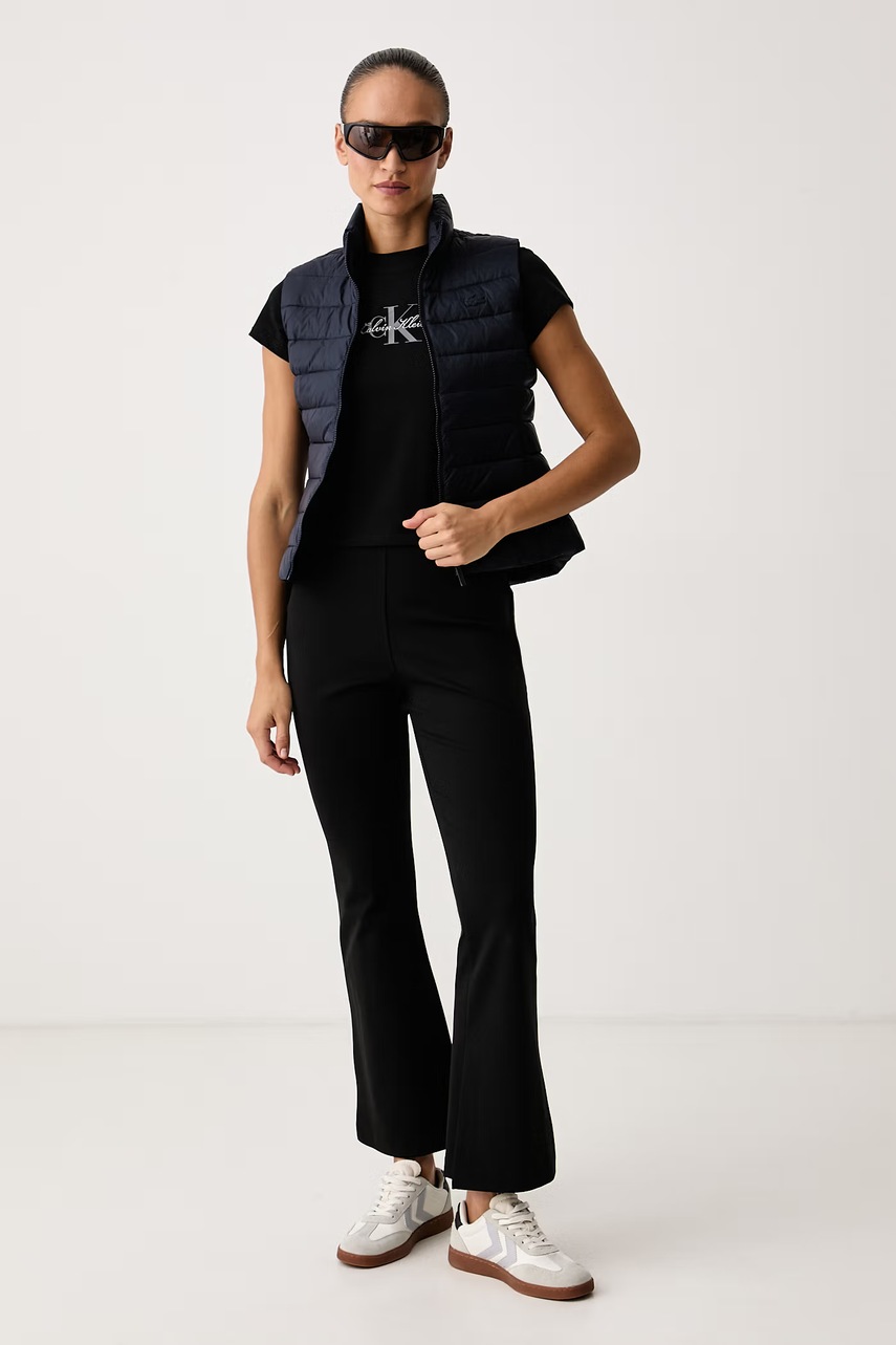 Calvin Klein Jeans t-shirt γυναικείο βαμβακερό με ελαστάν