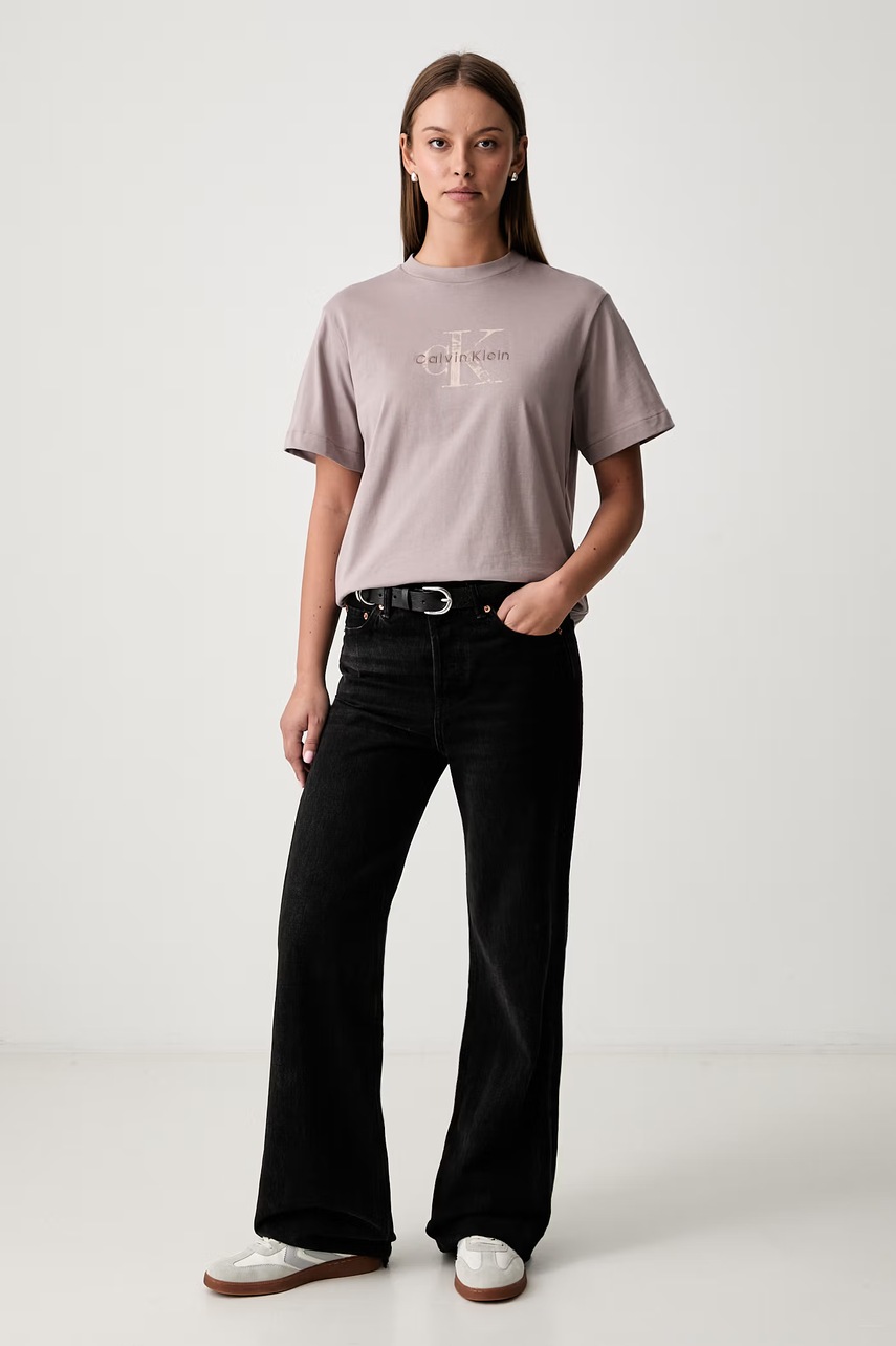 Calvin Klein Jeans  тениска дамска от памук