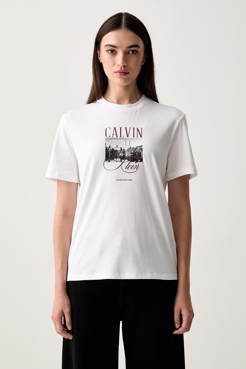 Calvin Klein Jeans  majica ženska pamučna