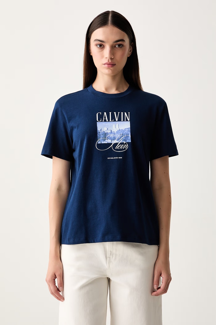 Calvin Klein Jeans  majica ženska pamučna
