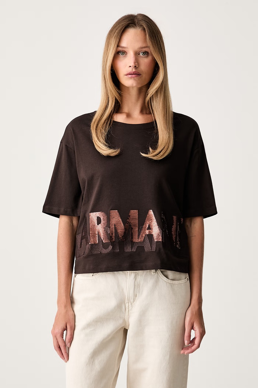 Armani Exchange tricou pentru femei din bumbac