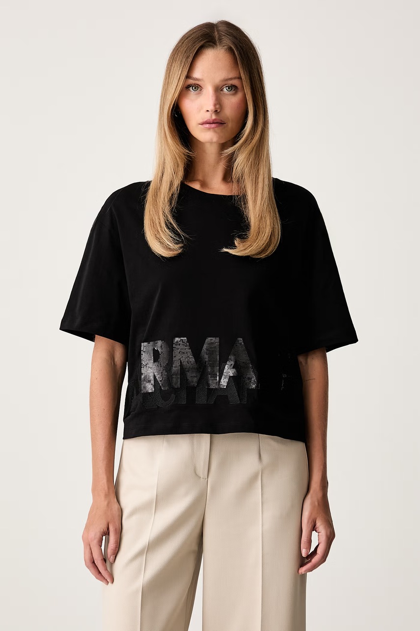 Armani Exchange tricou pentru femei din bumbac