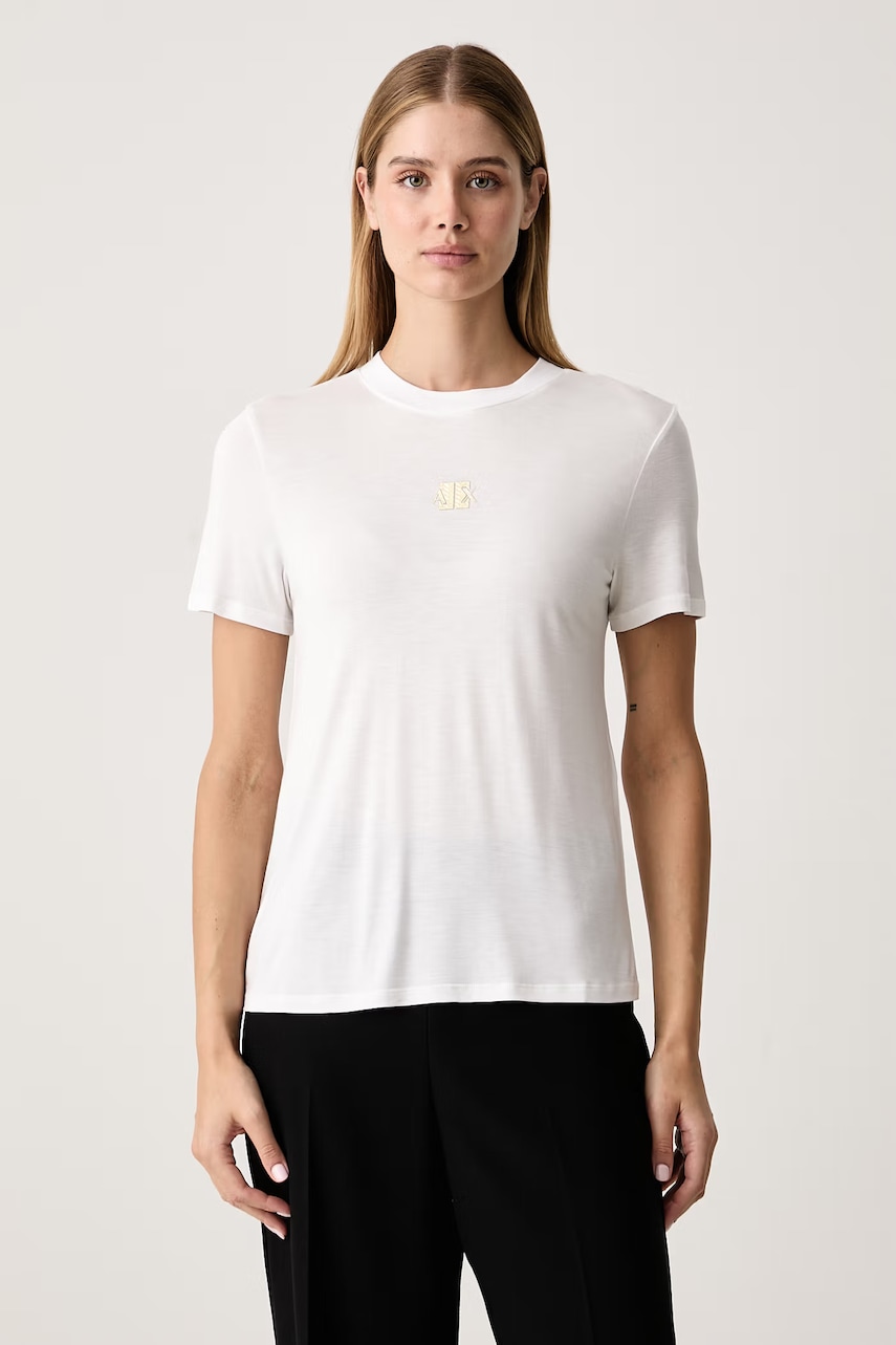 Armani Exchange  tričko dámske z viskózy