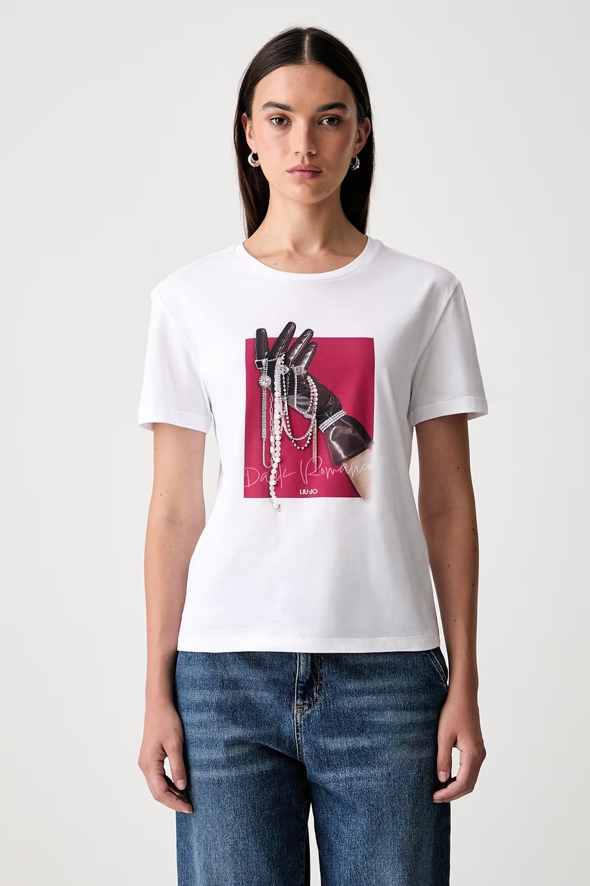 Liu Jo tricou pentru femei din bumbac