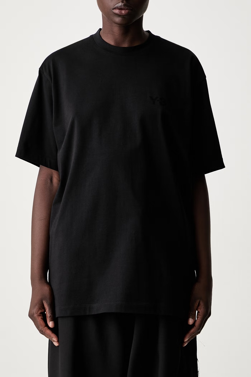 Y-3 REG SS TEE T-shirt bawełniany damski (zdjęcie 5)