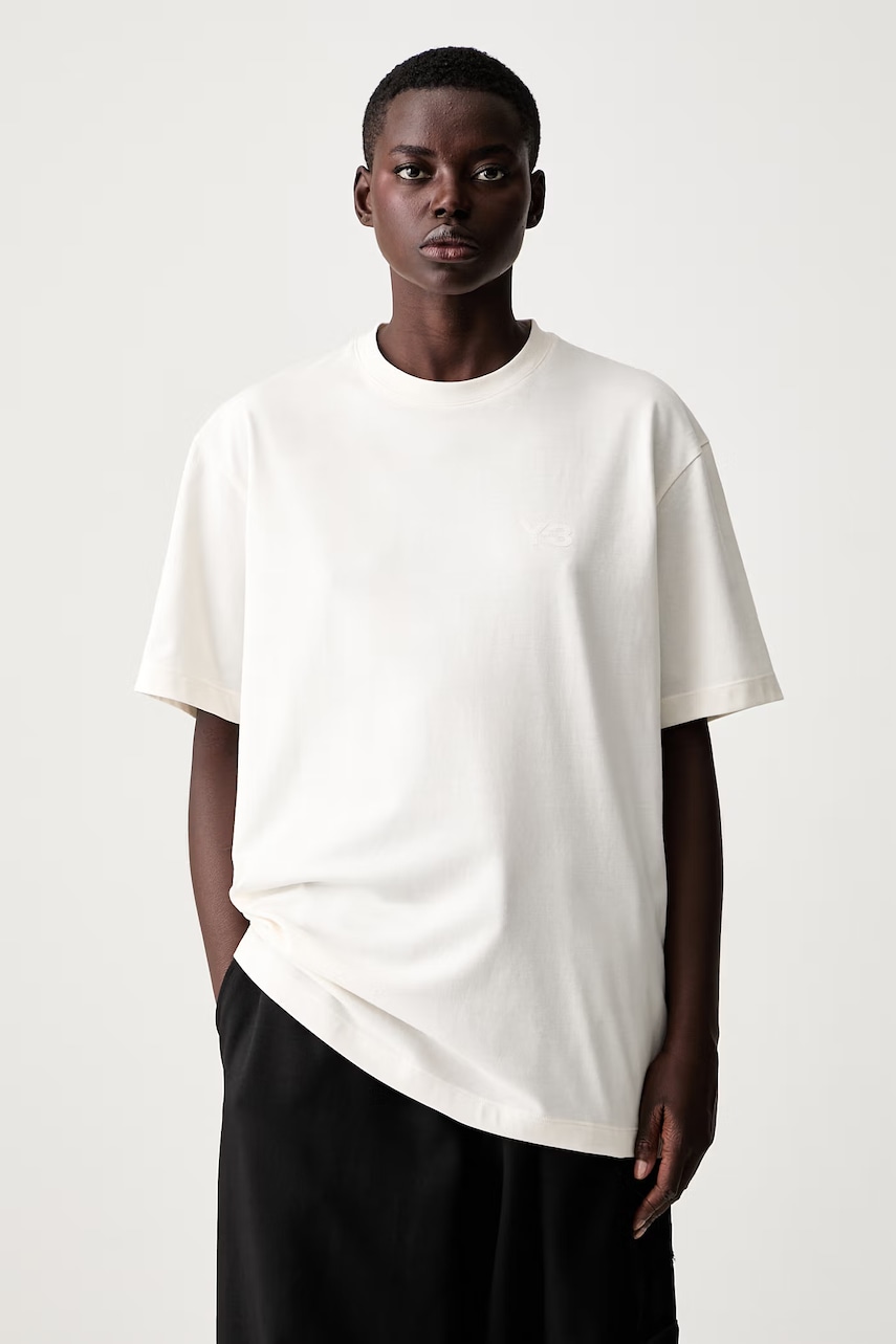 Y-3 REG SS TEE T-shirt bawełniany damski