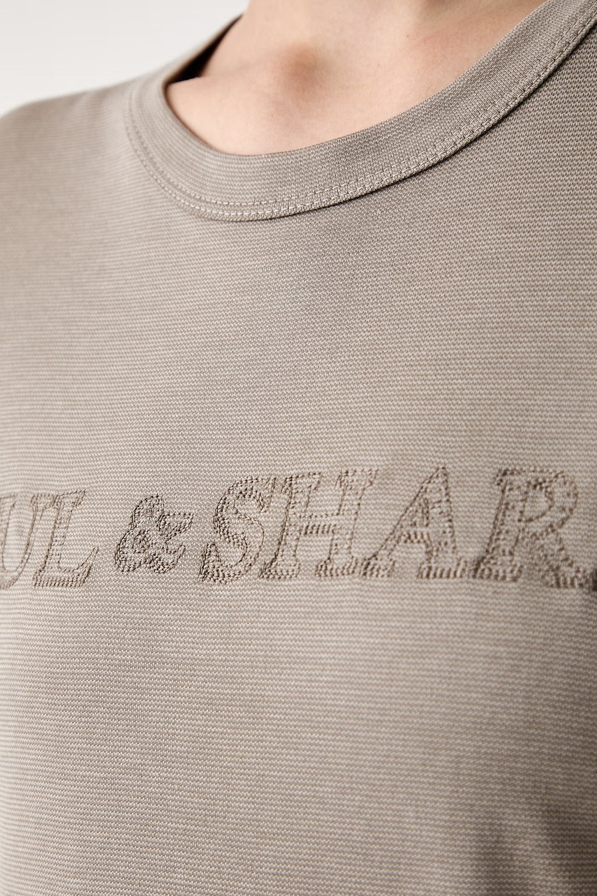 Paul&Shark Paul&Shark T-shirt γυναικείο με lyocell - 5