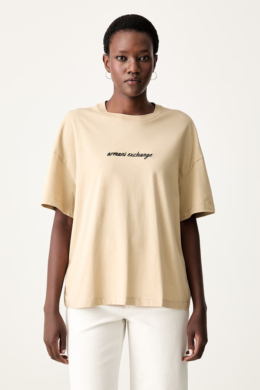 Armani Exchange tricou pentru femei din bumbac