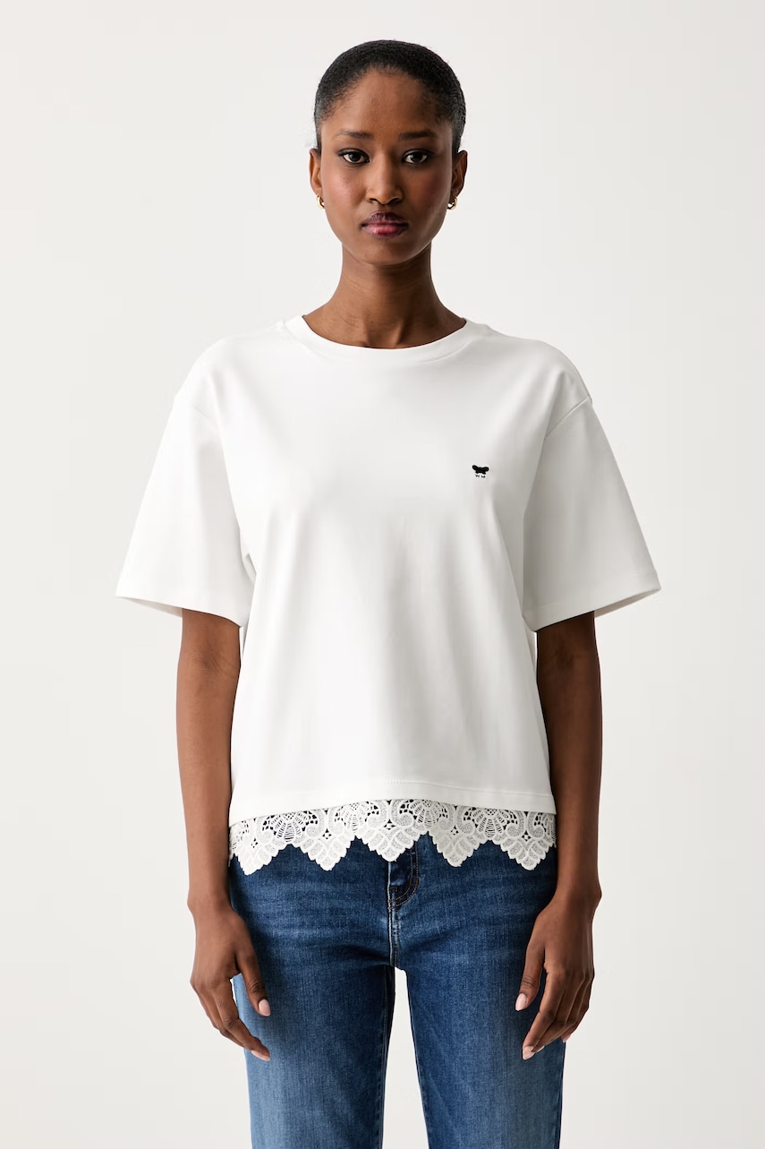 Weekend Max Mara T-shirt damski bawełniany WKDSALA