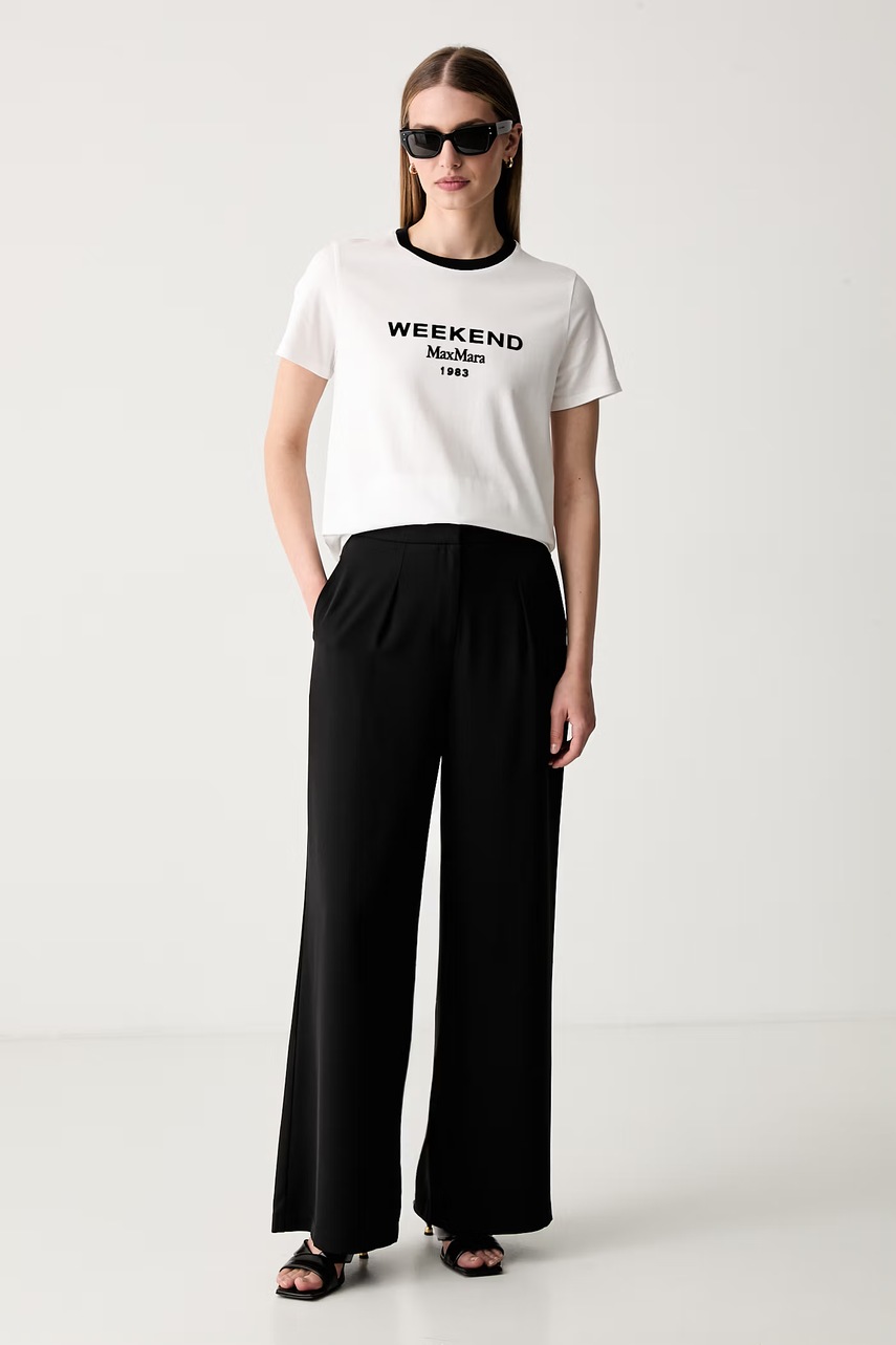 Weekend Max Mara tričko dámské bavlněné WKDEDISON (obrázek 2)