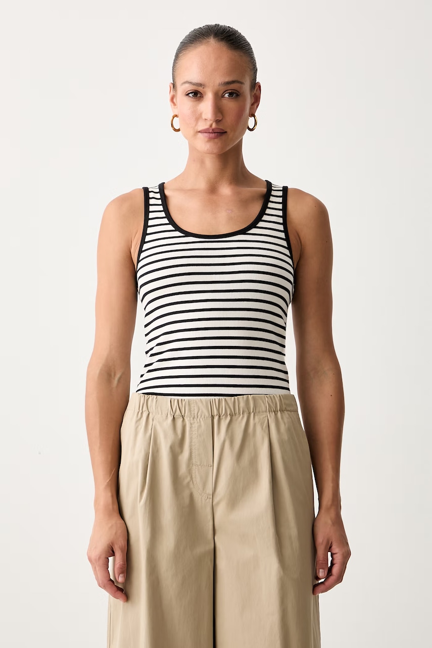 Weekend Max Mara top damski bawełniany z elastanem WKDMULTIK