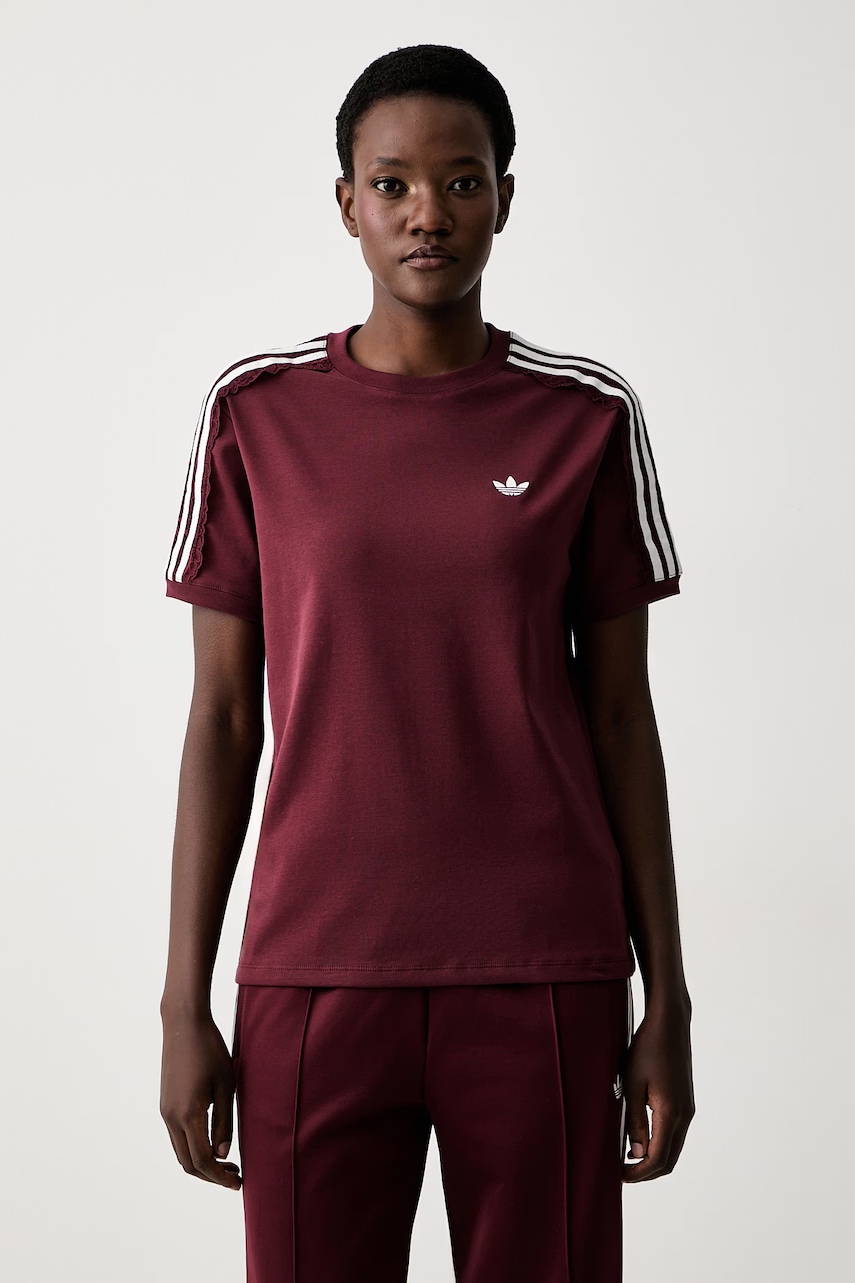 adidas Originals tričko dámske bavlnené s elastanom Lace Injection