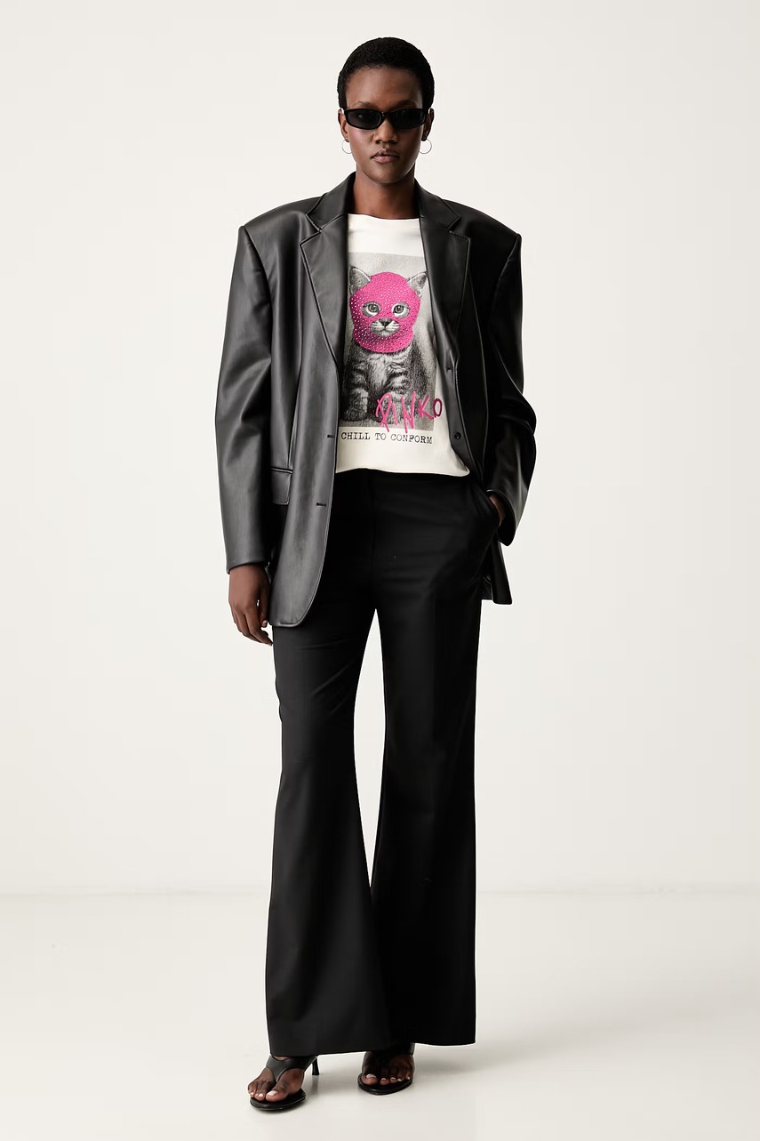 Pinko T-shirt γυναικείο βαμβακερό