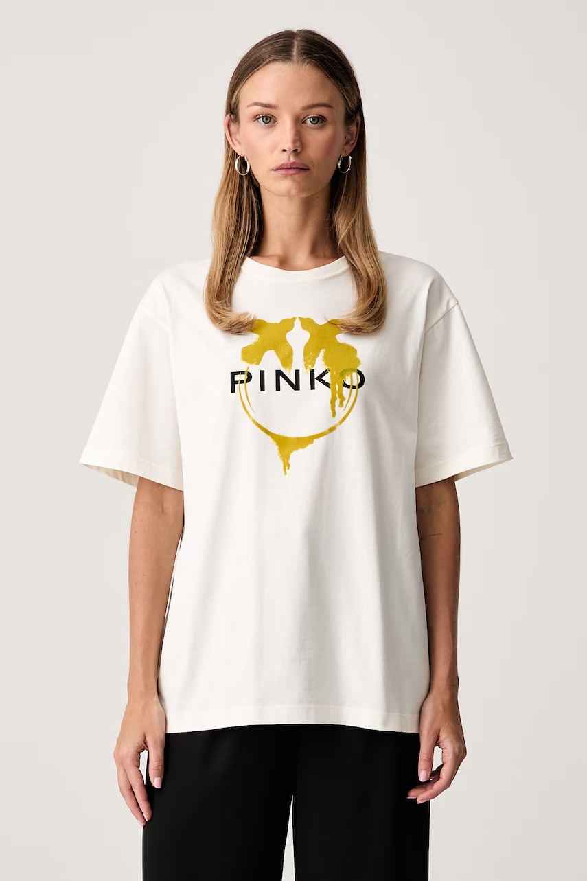 Pinko tricou pentru femei din bumbac