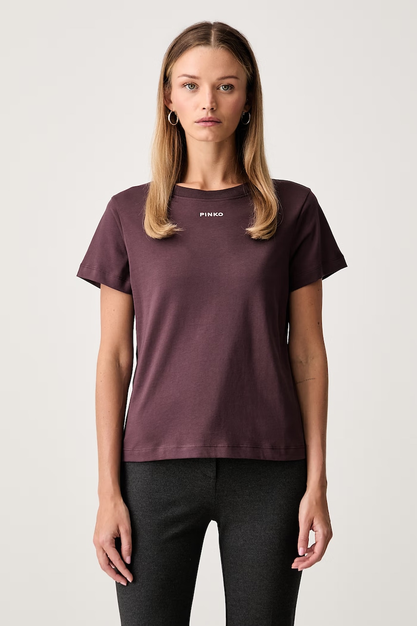 Pinko tricou pentru femei din bumbac