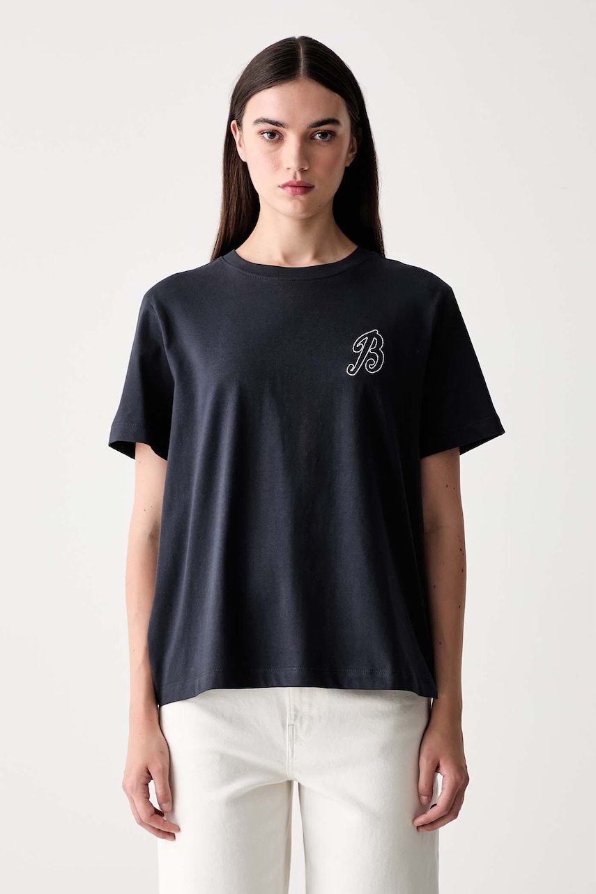 Barbour T-shirt damski bawełniany z elastanem Rosalie