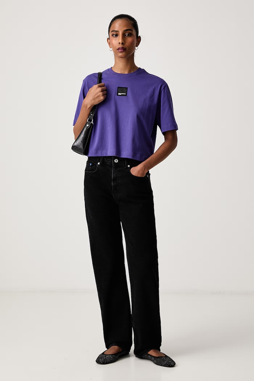 Karl Lagerfeld Jeans t-shirt γυναικείο βαμβακερό
