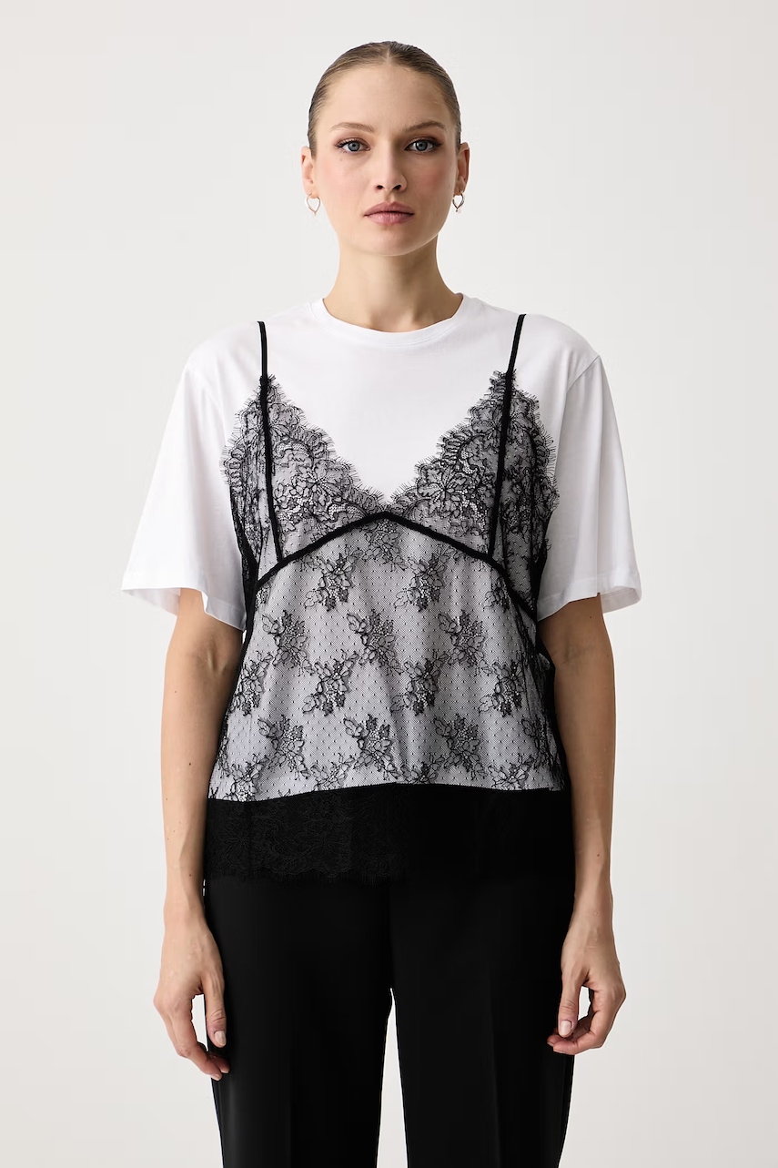 Twinset Twinset T-shirt γυναικείο βαμβακερό