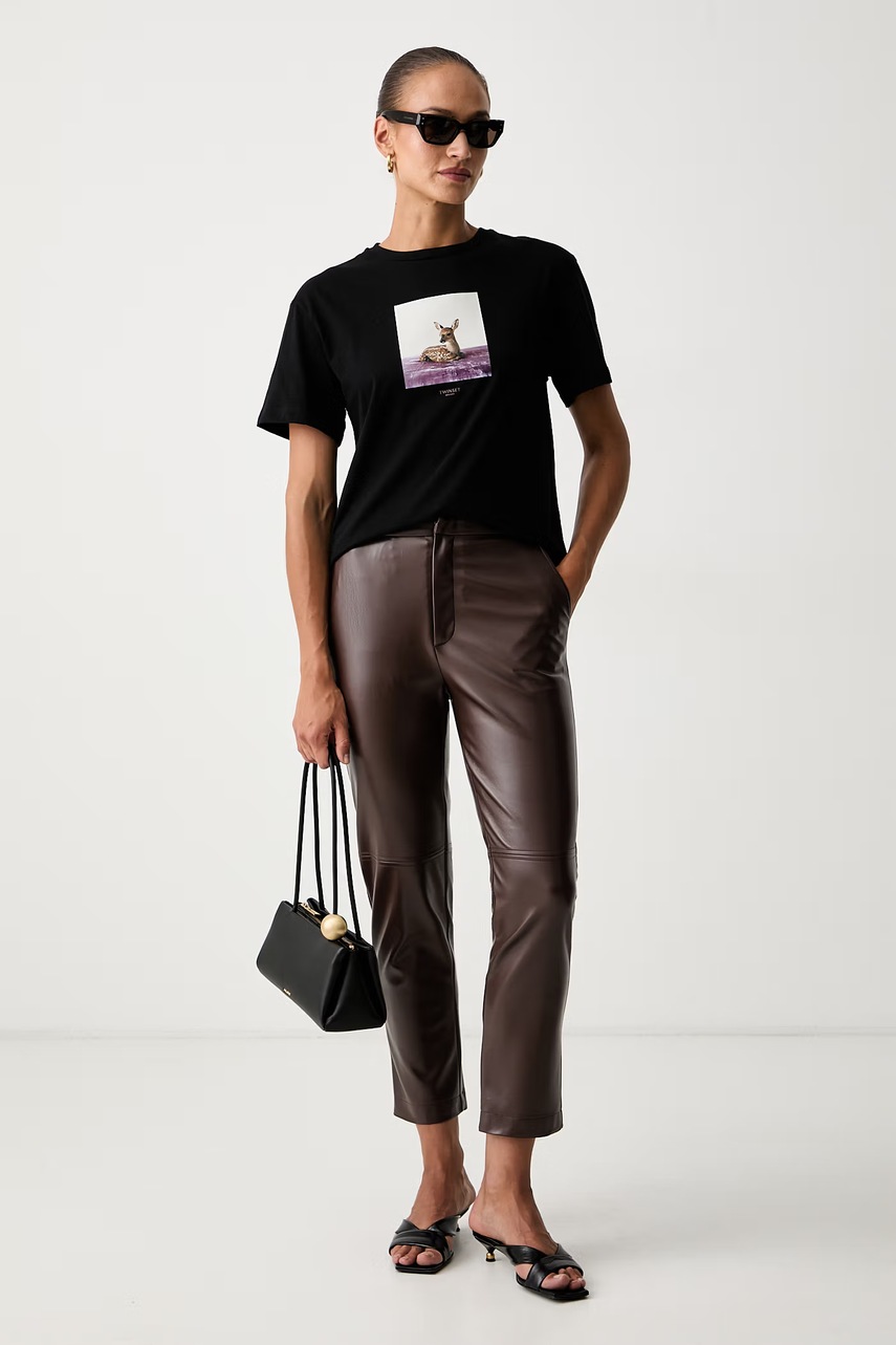 Twinset T-shirt γυναικείο βαμβακερό