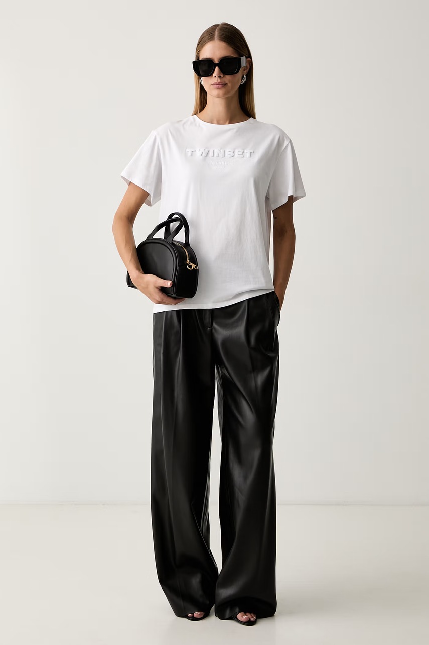 Twinset T-shirt γυναικείο βαμβακερό