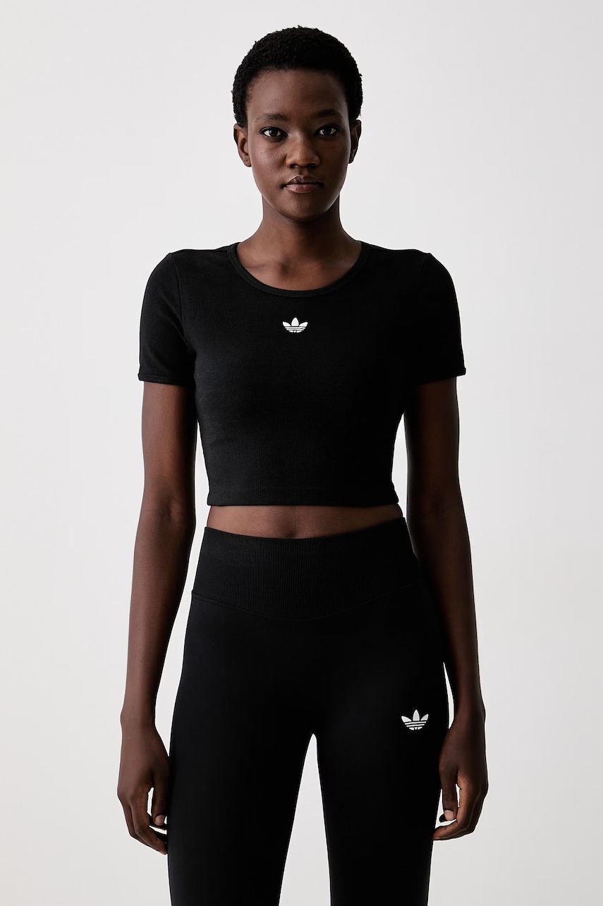 adidas Originals crop top za žene s viskozom Essentials
