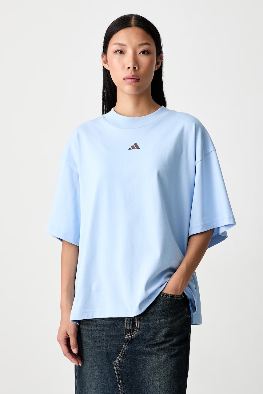 adidas T-shirt damski bawełniany Essentials