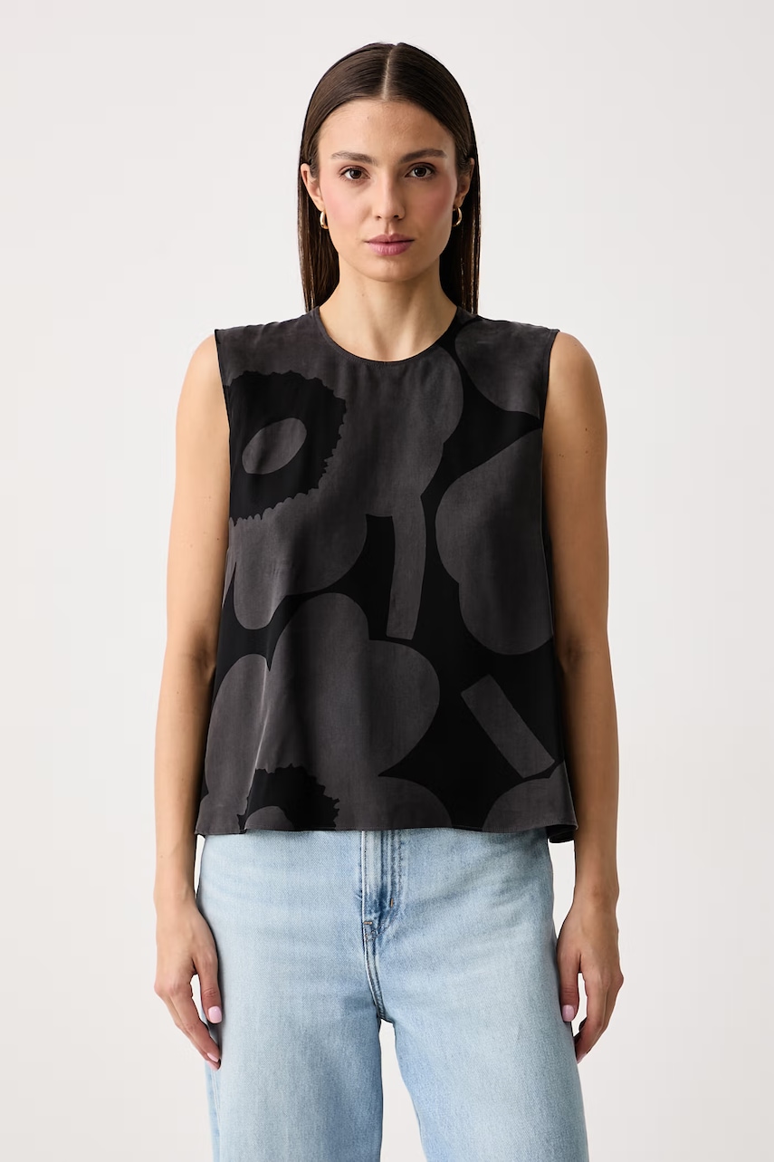 Marimekko  bluză pentru femei cu lyocell