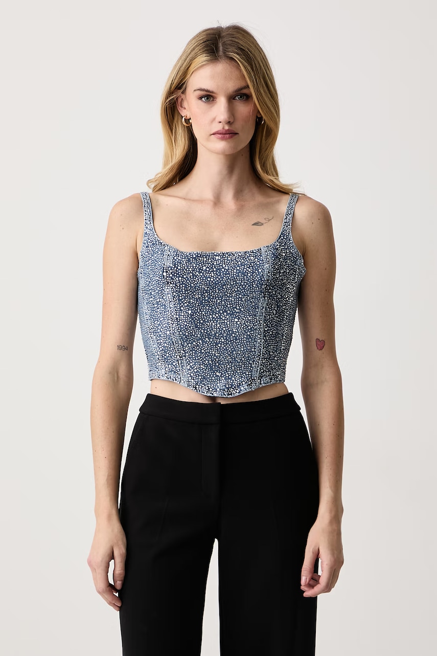 Guess  top pentru femei din denim GALA