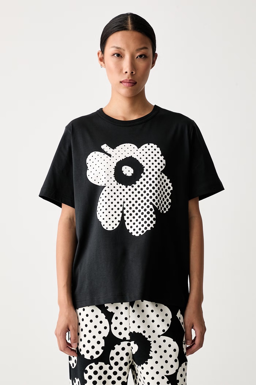 Marimekko T-shirt damski bawełniany