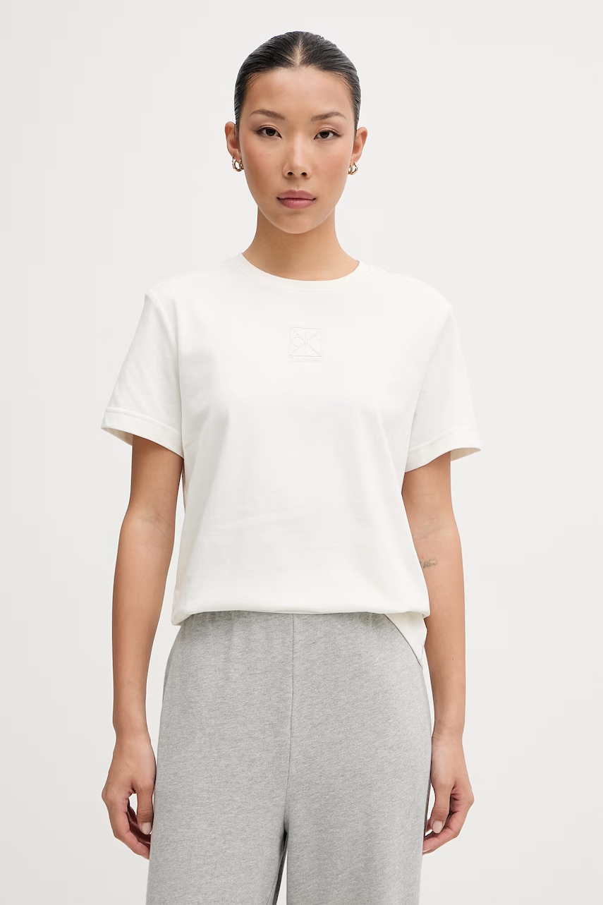 Calvin Klein T-shirt γυναικείος βαμβακερός
