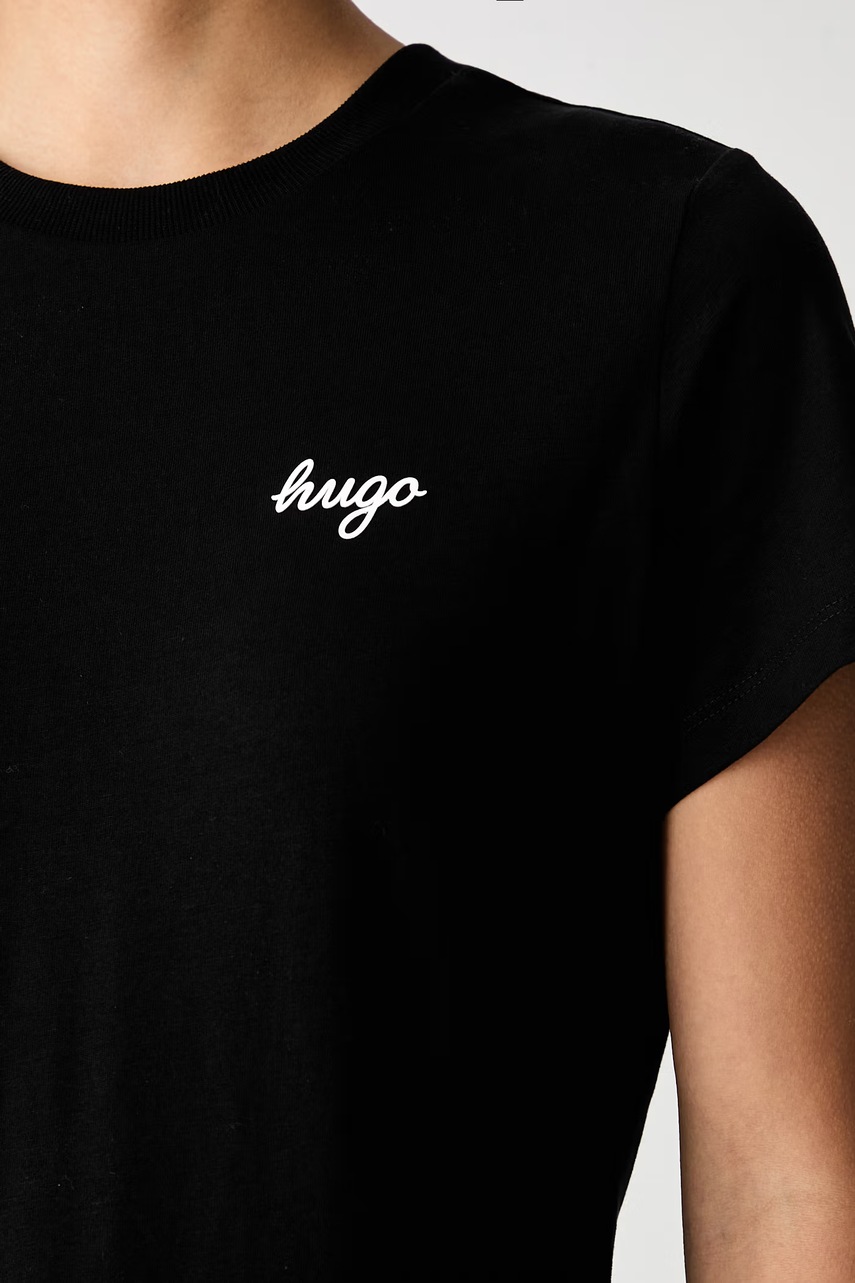 HUGO Blue tričko dámske bavlnené Damatee_B (obrázok 5)