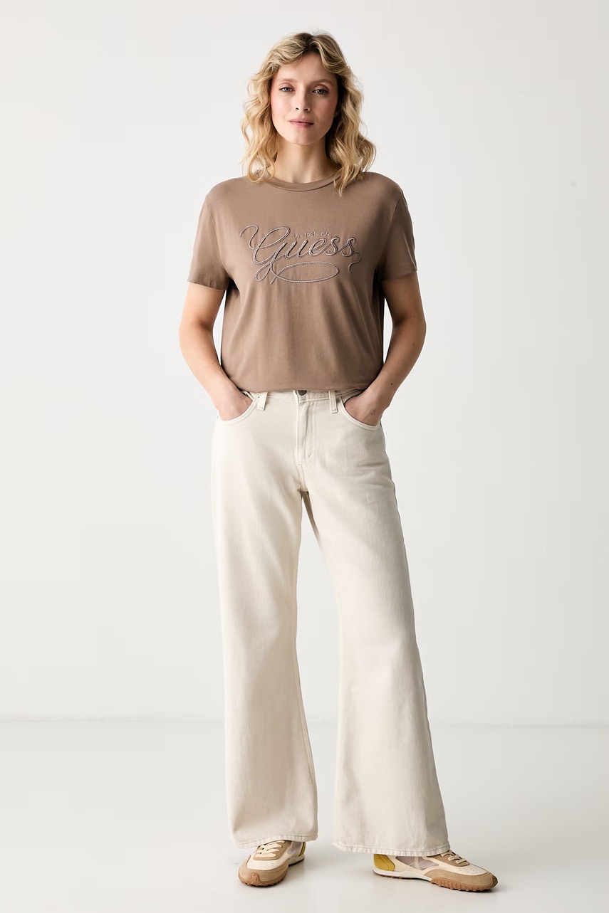 Guess t-shirt γυναικείο βαμβακερό SYRMA