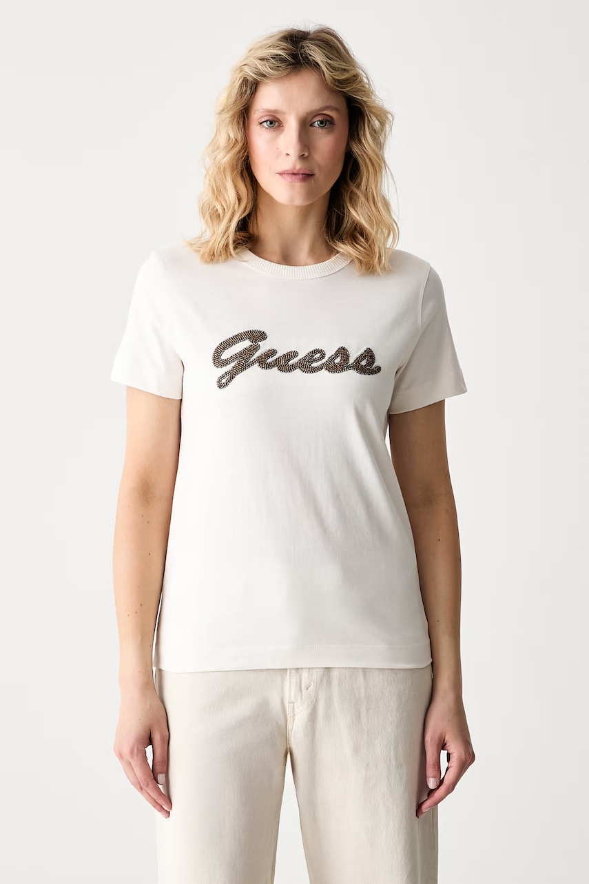 Guess T-shirt γυναικείο βαμβακερό
