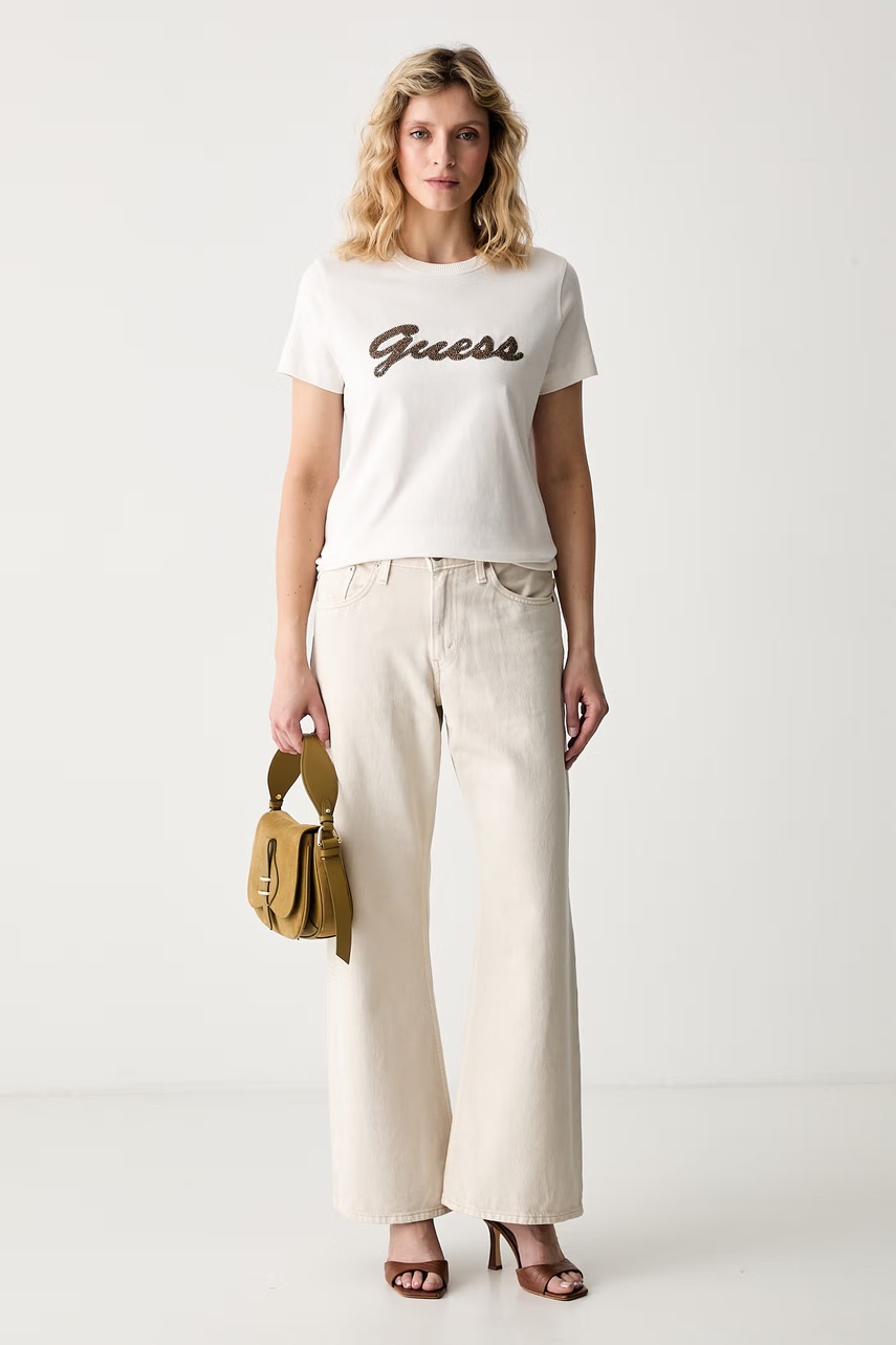 Guess T-shirt γυναικείο βαμβακερό