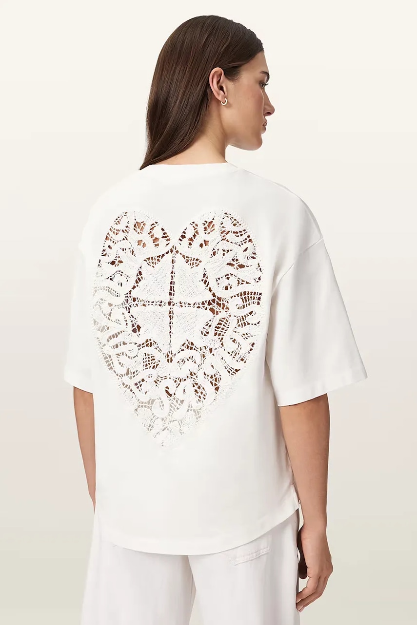 AllSaints oversize T-shirt γυναικείο βαμβακερό ESME