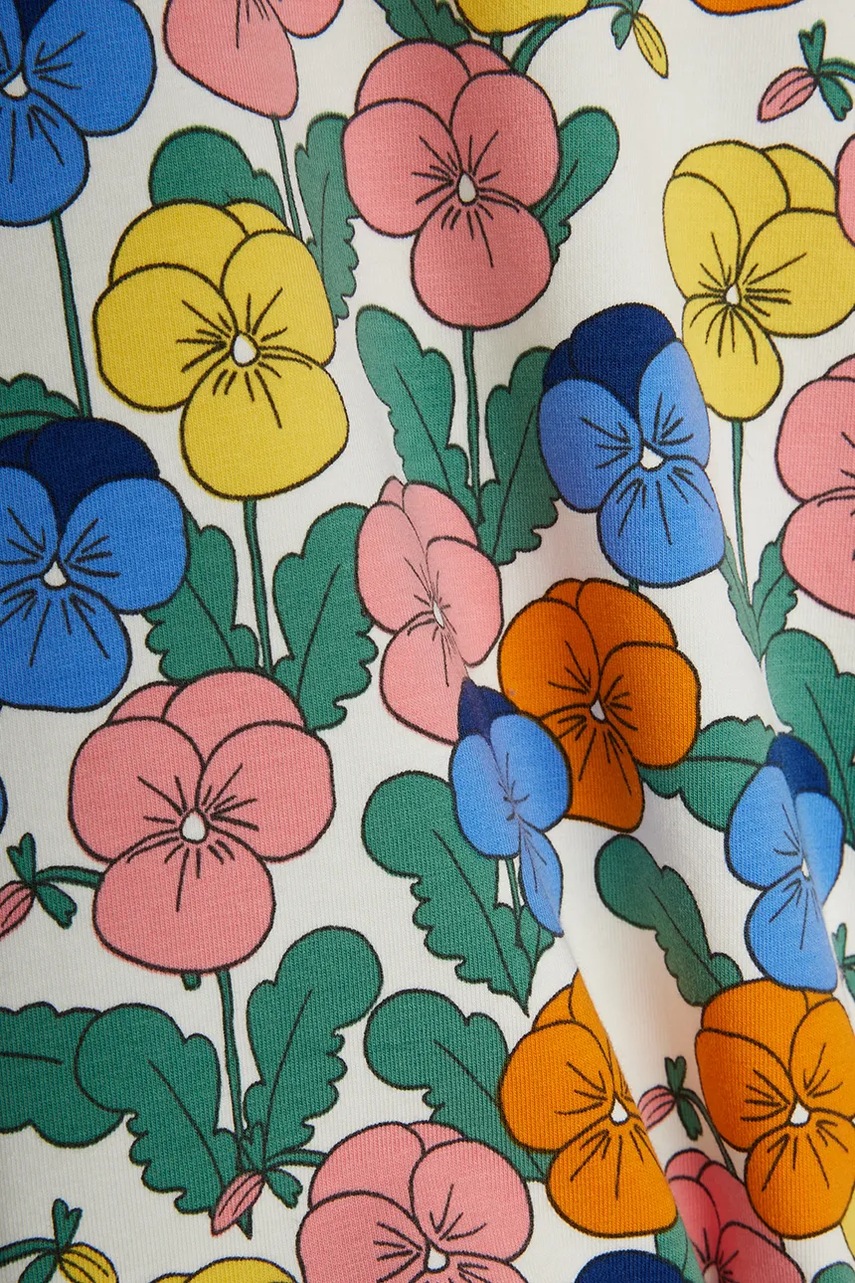 Mini Rodini tričko dětské bavlněné s elastanem Violas (obrázek 4)