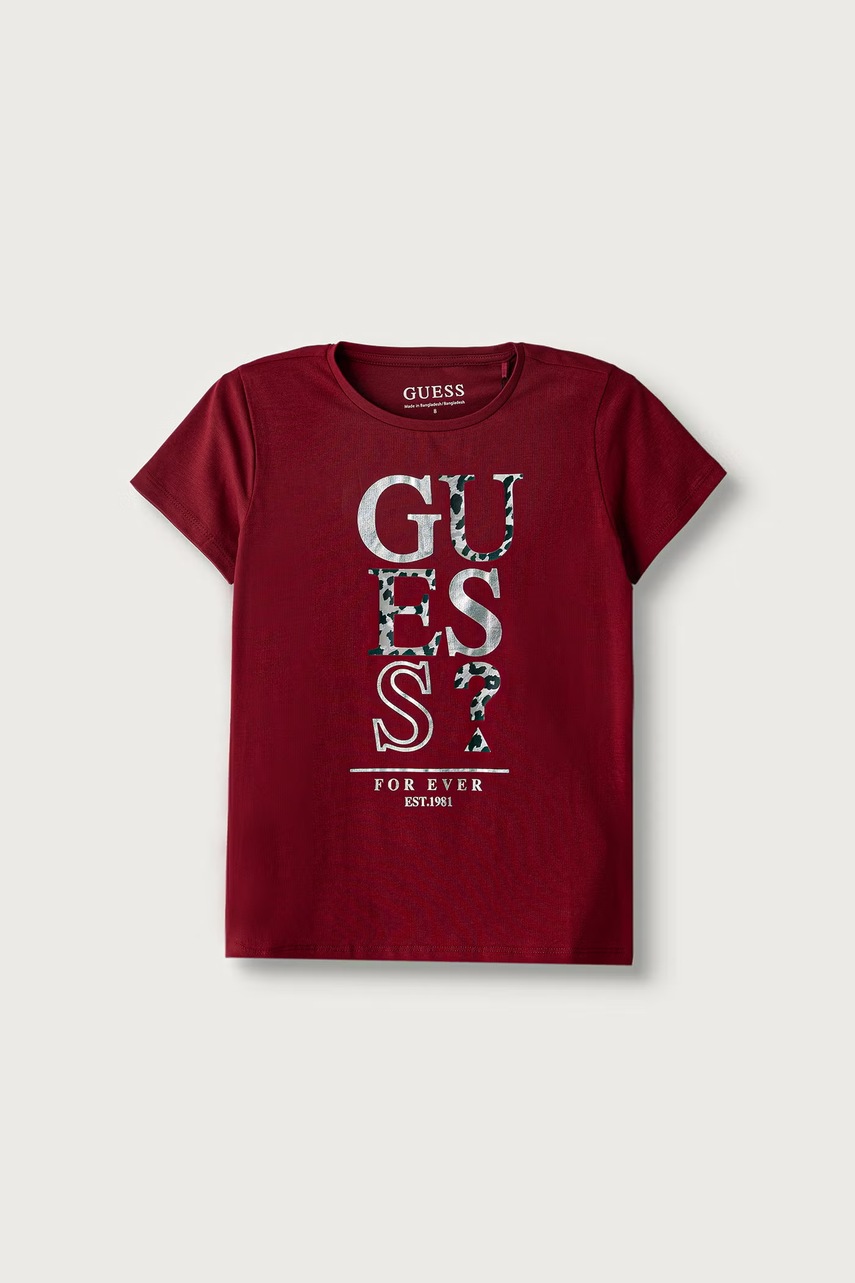 Guess  tričko detské bavlnené s elastanom