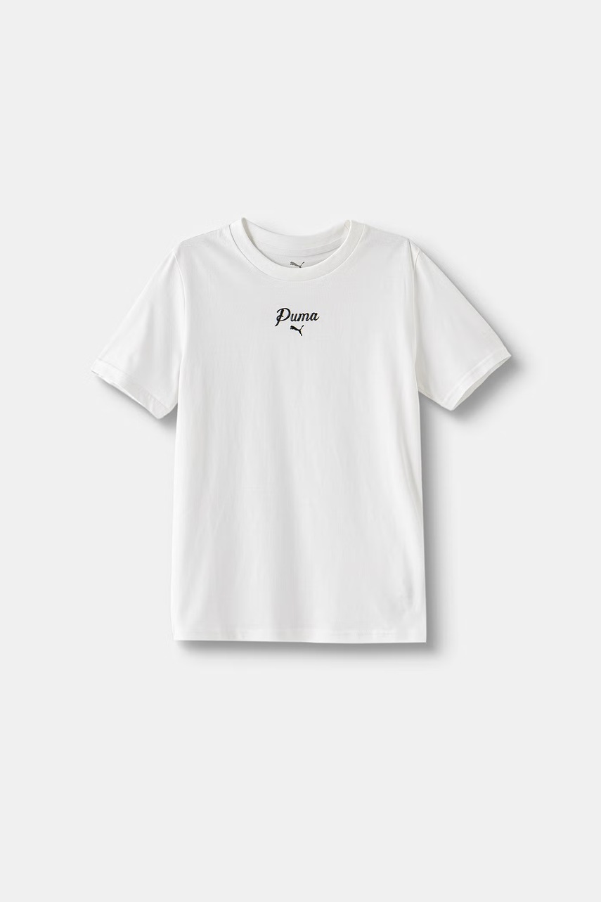 Puma tričko dětské bavlněné ESS SCRIPT Tee
