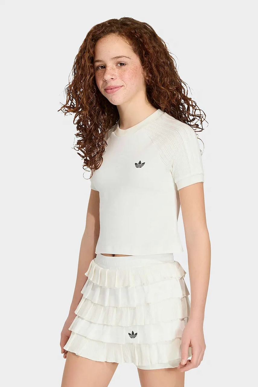 adidas Originals tričko detské bavlnené s elastanom
