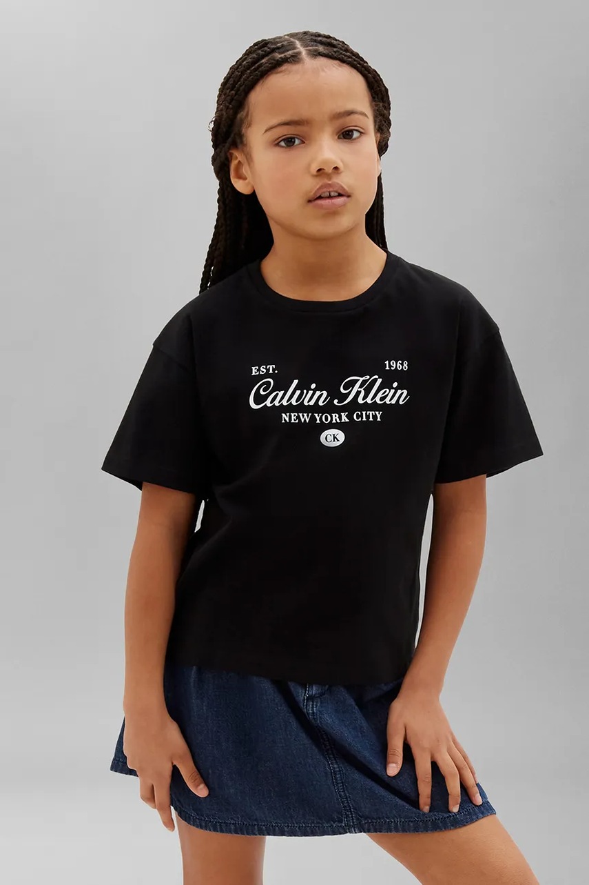 Calvin Klein Jeans majica za djecu od pamuka