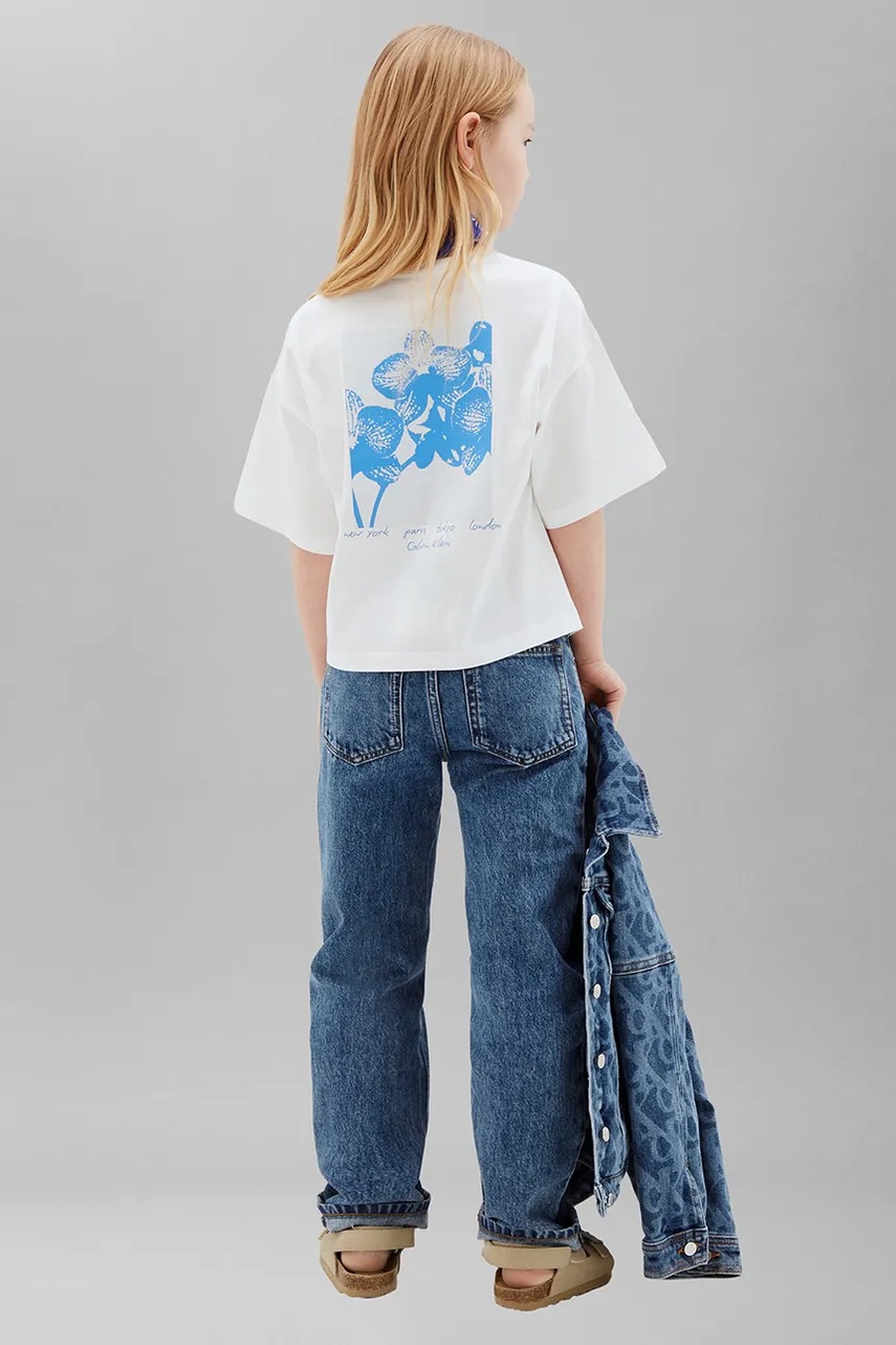 Calvin Klein Jeans majica za djecu od pamuka