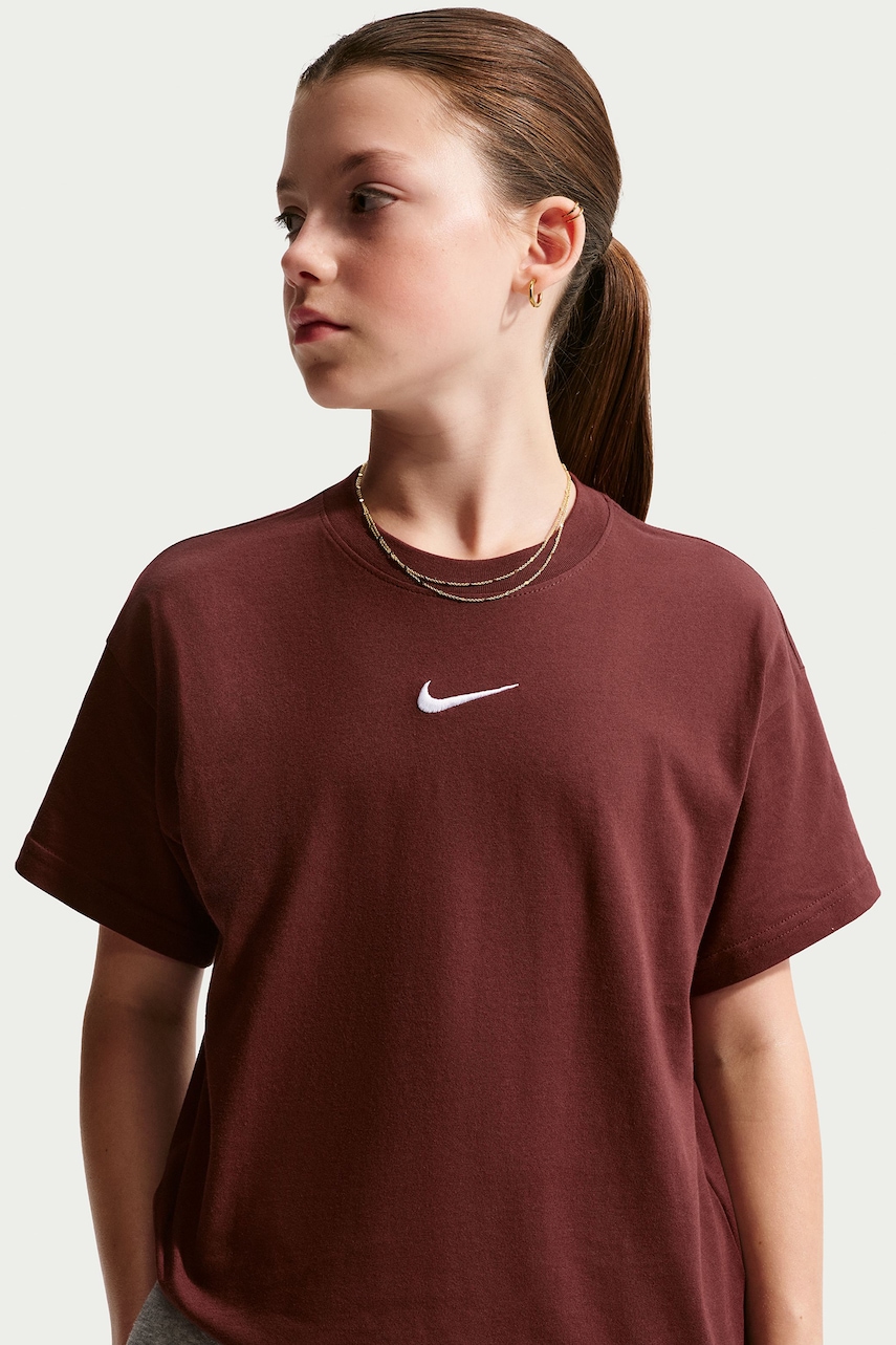 Nike majica za djecu od pamuka Sportswear Essential