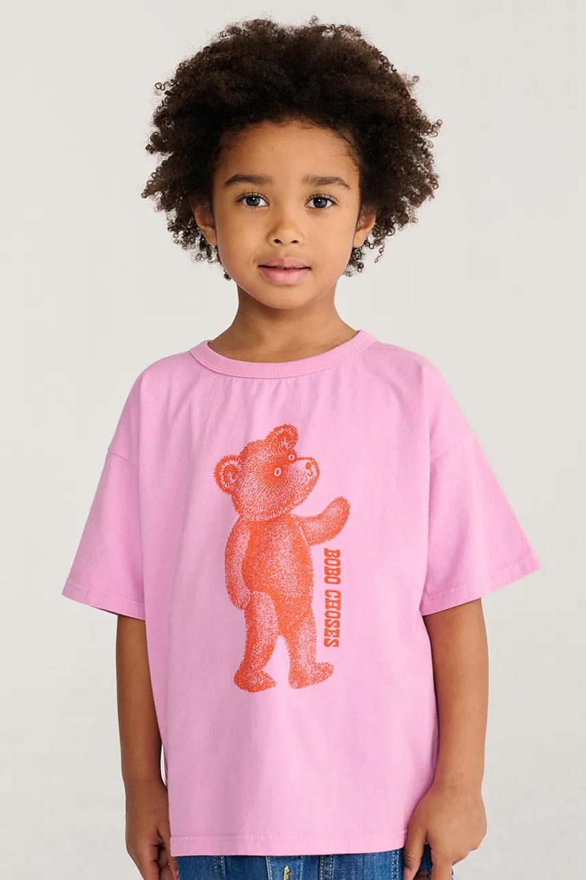 Bobo Choses oversize majica kratkih rukava za djecu od pamuka Softpaw Monster