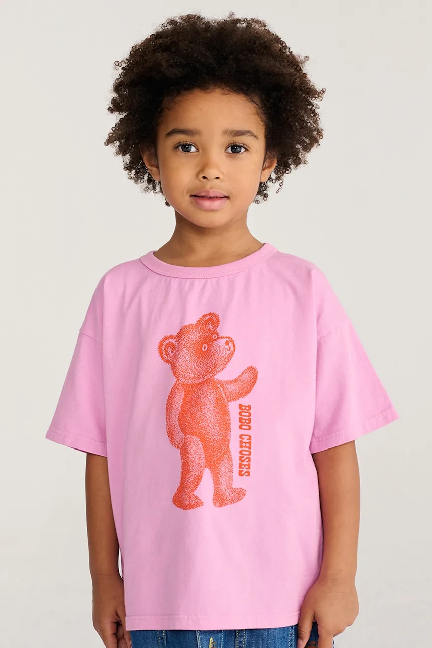 Bobo Choses oversize kratka majica otroška bombažna Softpaw Monster