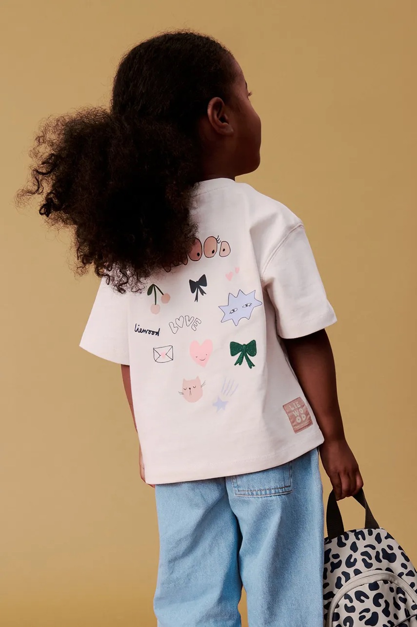 Liewood majica za djecu od pamuka Tyler Placement SS T-shirt