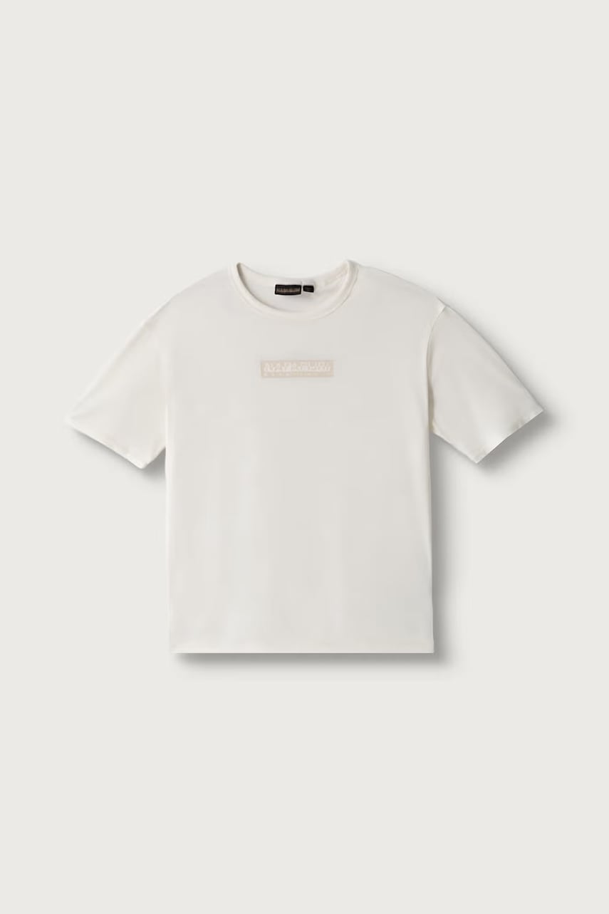 Napapijri majica za djecu od pamuka S-NEW BOX LOGO SS