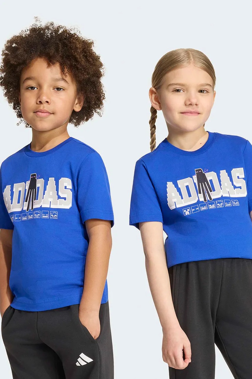 adidas tričko dětské bavlněné MINECRAFT