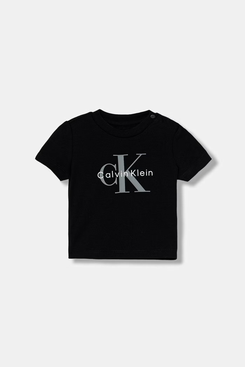 Calvin Klein Jeans majica za djecu od pamuka s elastanom