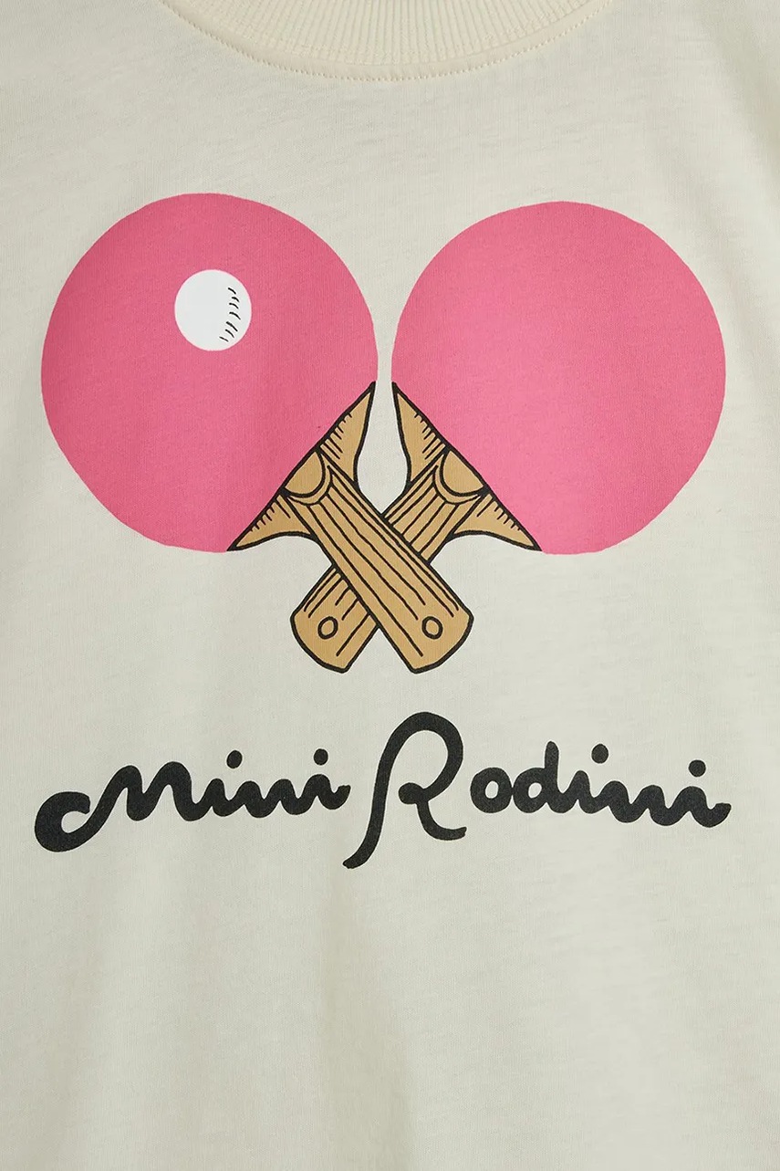Mini Rodini oversize tričko detské bavlnené Table tennis (obrázok 3)