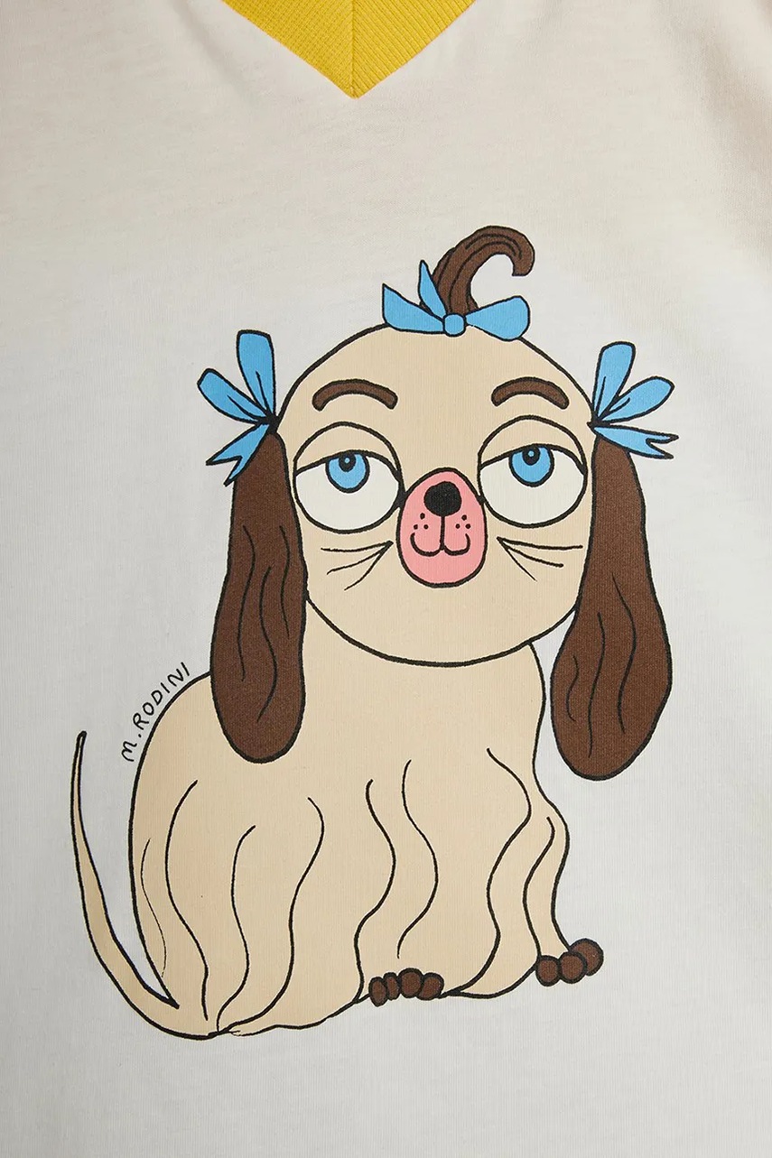 Mini Rodini tričko dětské bavlněné Dog (obrázek 4)